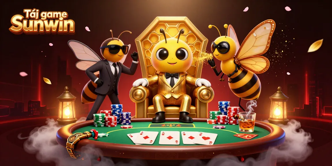 Experience thrilling action while playing Tải game Sunwin with vibrant 3D casino illustrations.