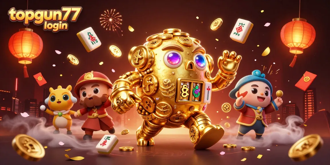 Jelajahi dunia permainan slot gacor di topgun77 login dengan berbagai simbol dan elemen casino yang menawan.
