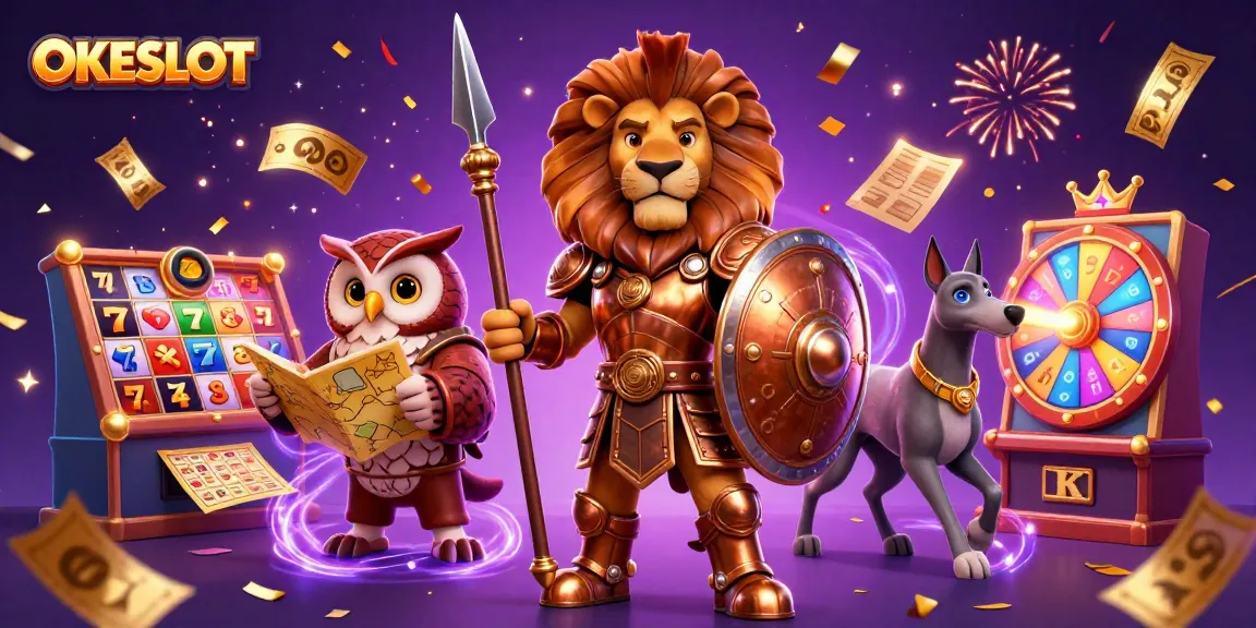 Jelajahi keseruan OKESLOT dengan simbol slot cerah dan banyak kesempatan menang!