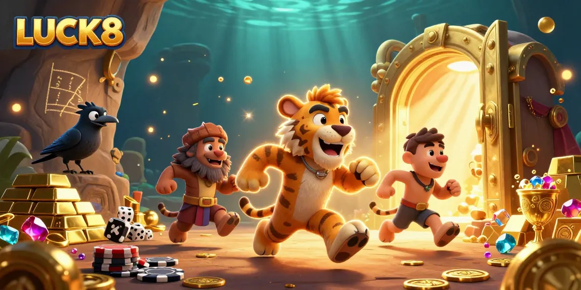 LUCK8 invites players to enjoy the thrill of a prehistoric casino adventure.